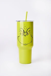 The Grinch Tumbler With Straw 40 oz