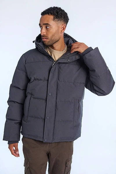 Veste matelassée à capuchon homme