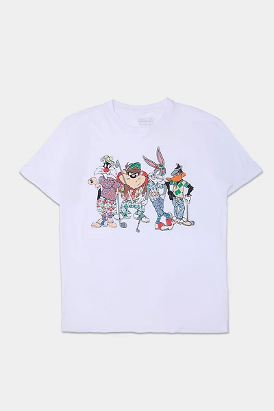 Mens Looney Tunes Golf Squad Graphic T-Shirt