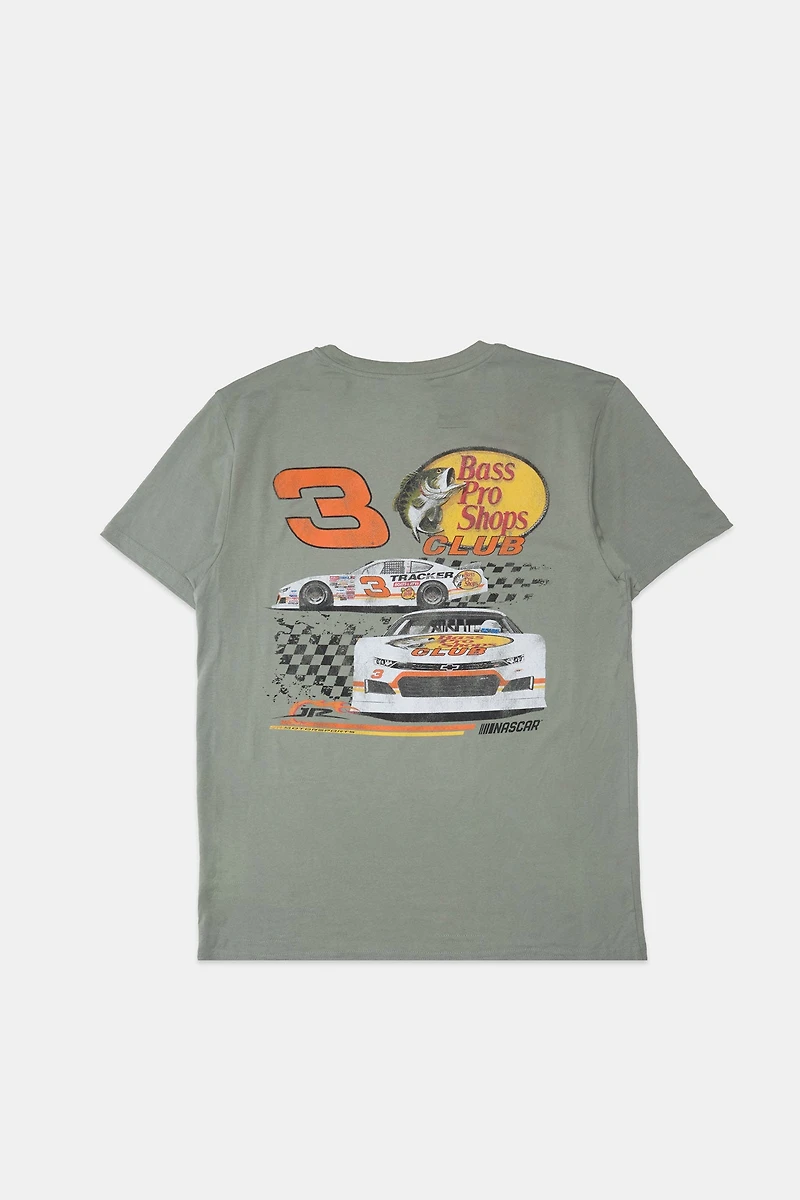 Mens Bass Pro Club 3 Racing T-Shirt