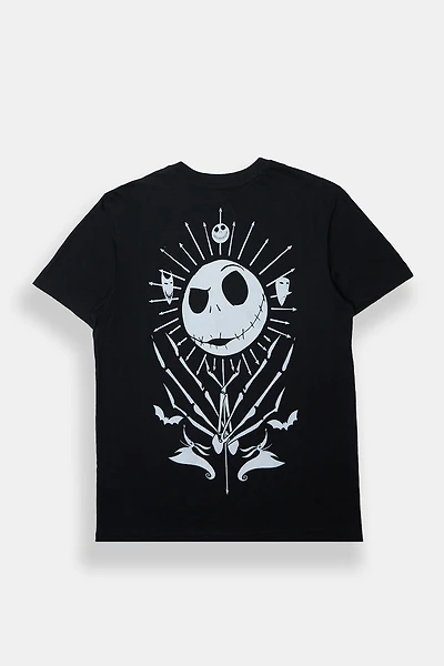 T-shirt imprimé Jack Skellington The Nightmare Before Christmas homme