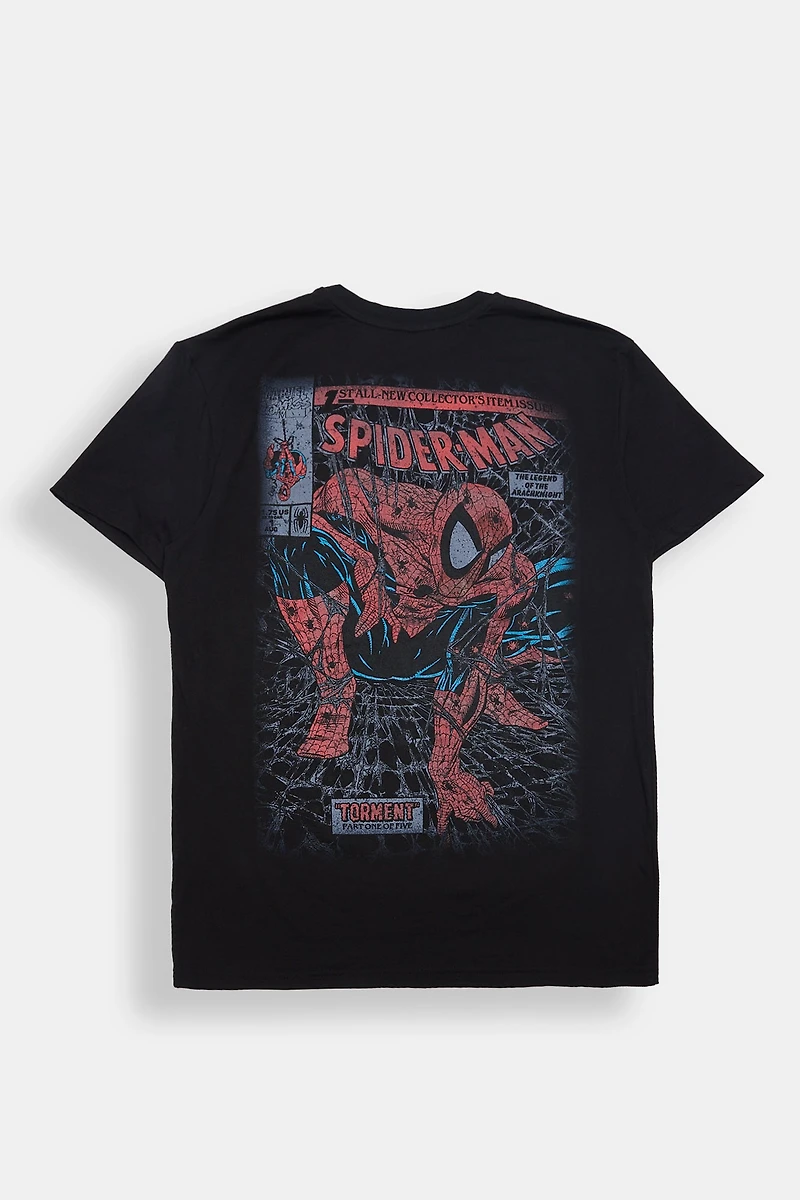 Mens Spider-Man Graphic T-Shirt