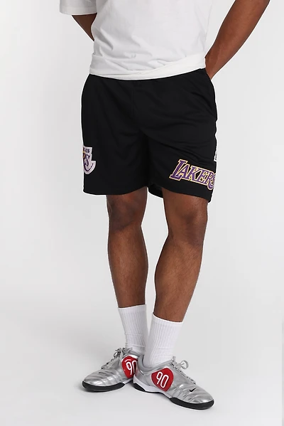 LA Lakers Graphic Mesh Shorts