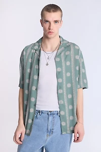 Chemise motif médaillon Arsenic homme