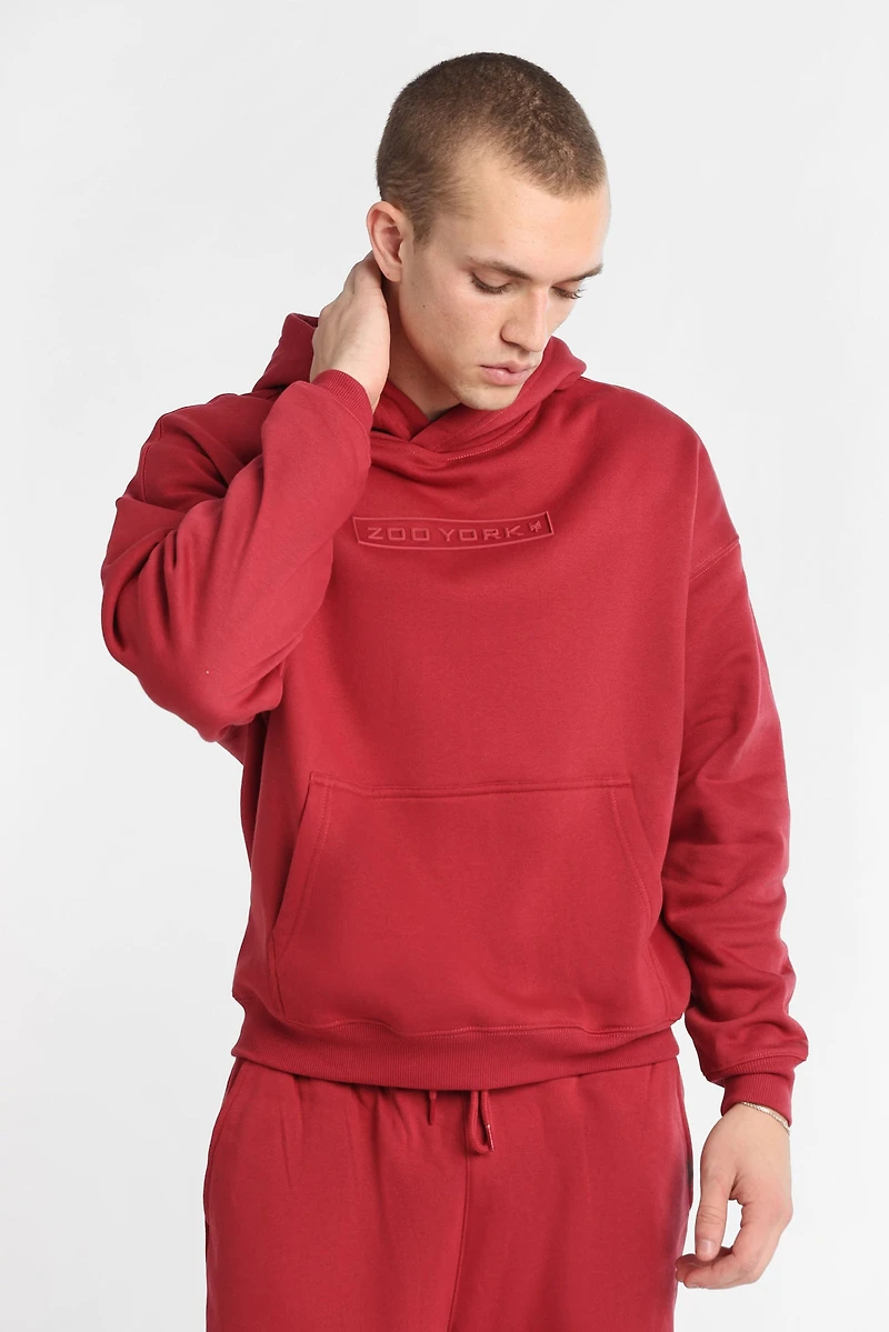 Zoo York Tonal Box Logo Hoodie