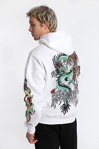 Arsenic Dragon & Tiger Graphic Hoodie