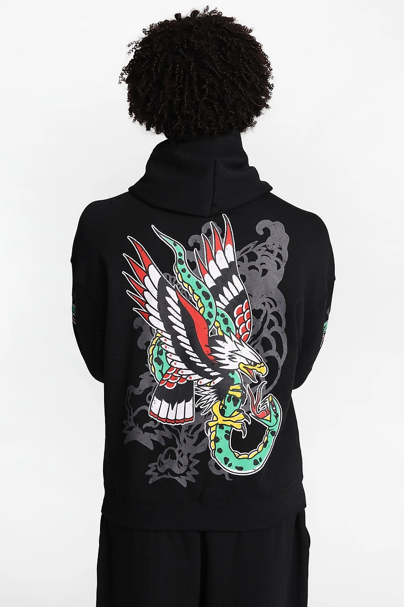 Arsenic Leopard Eagle Hoodie