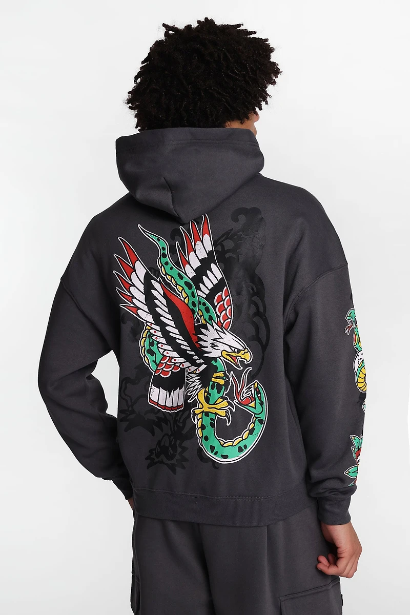 Arsenic Leopard Eagle Hoodie