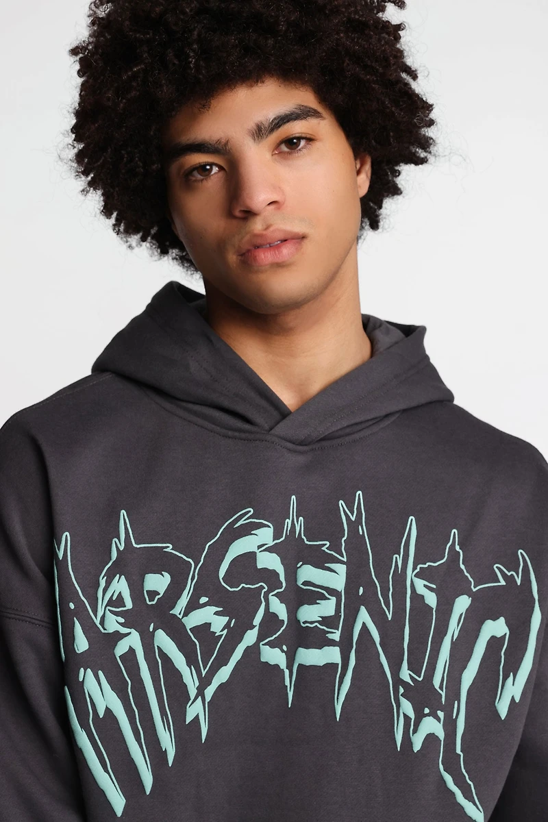 Arsenic Puff Print Hoodie