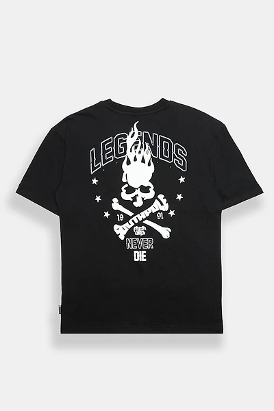 Southpole Skulls & Bones Graphic Tee