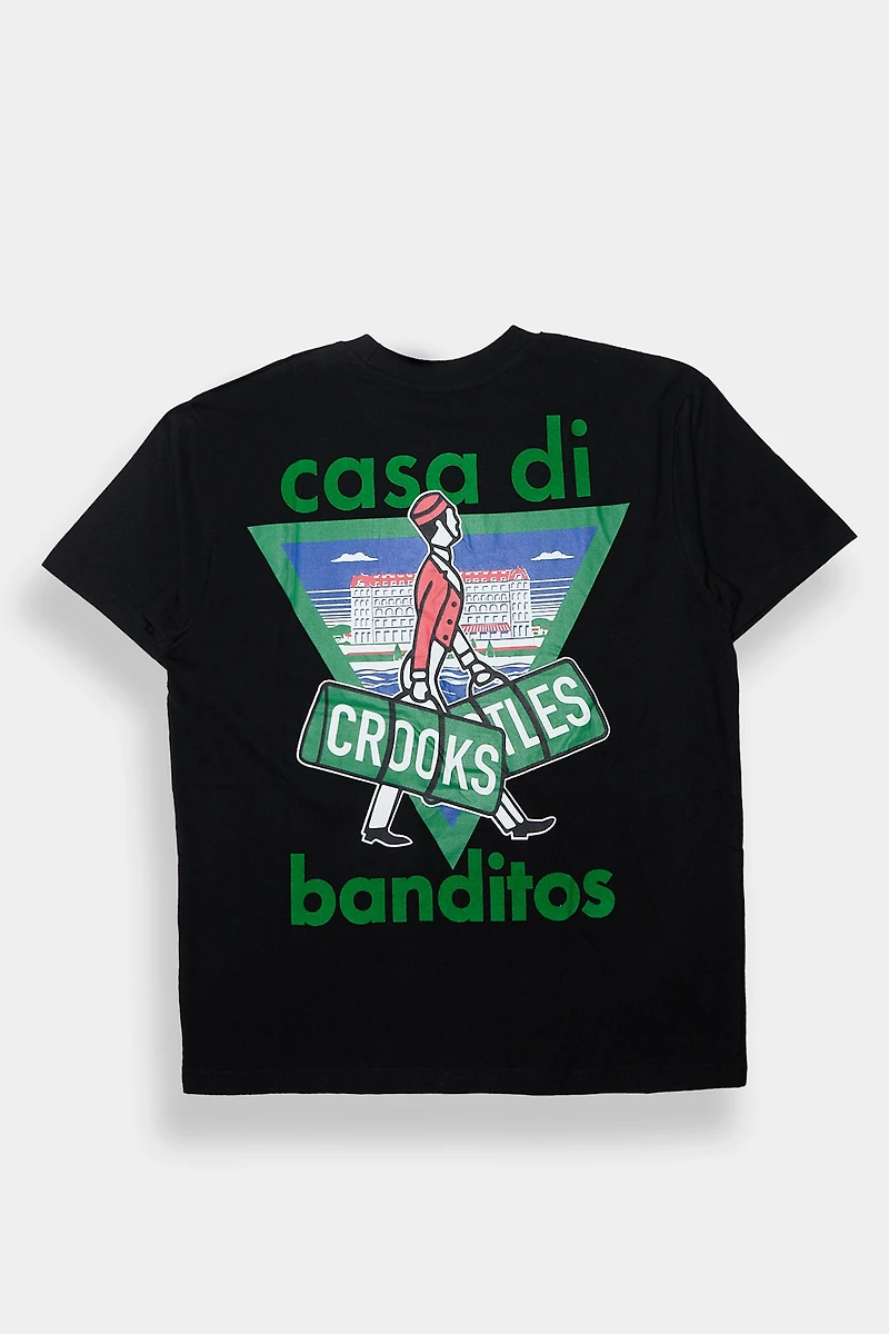 Mens Crooks & Castles Casa Di Banditos Tee