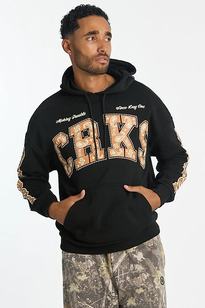 Mens Crooks & Castles Bear Hoodie