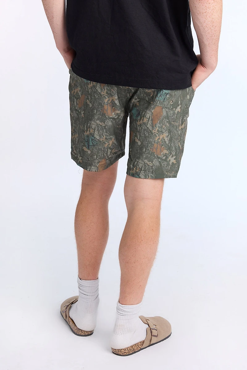 Arsenic Mens 8" Printed Boardshorts