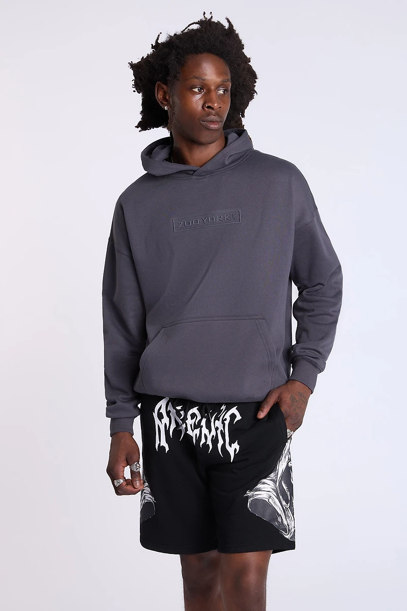 Short en molleton imprimé logo Arsenic homme