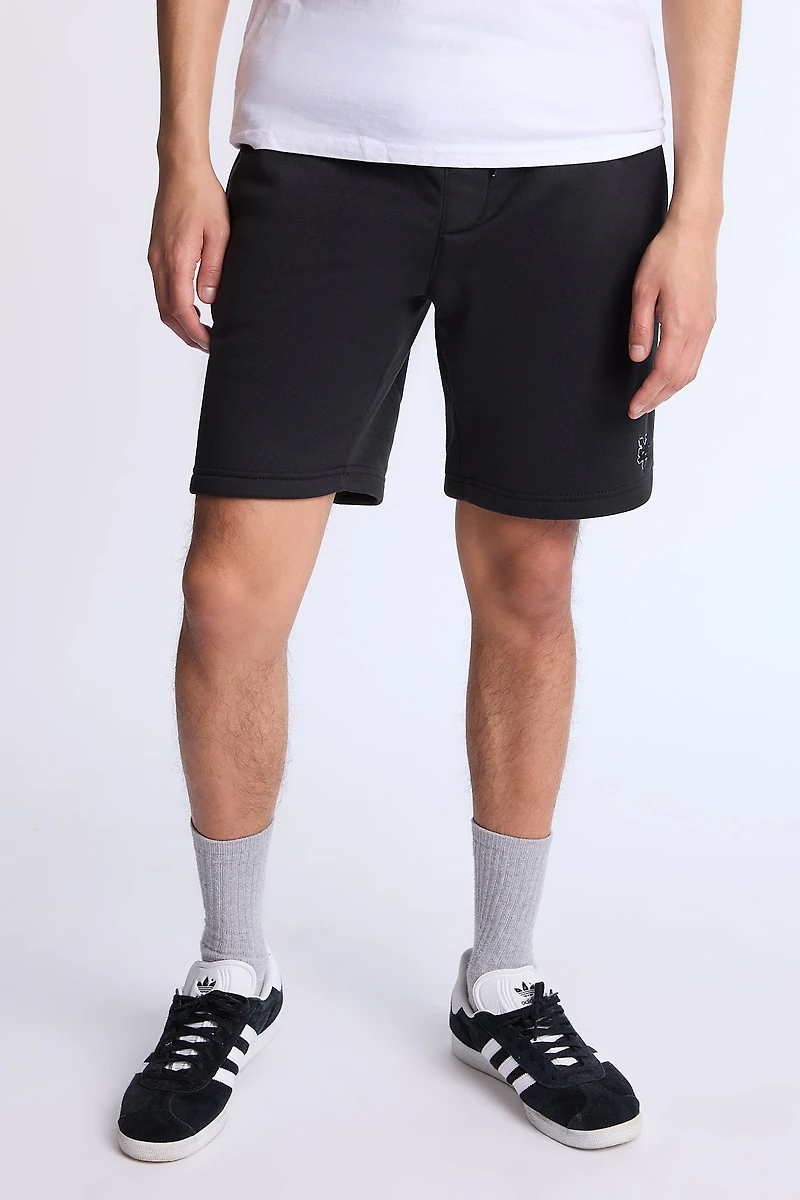 Zoo York Mens Logo Fleece Shorts