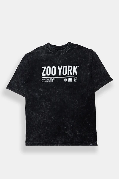 Zoo York Logo Washed Oversized Tee