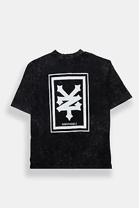 Zoo York Square Logo Washed Oversized Tee