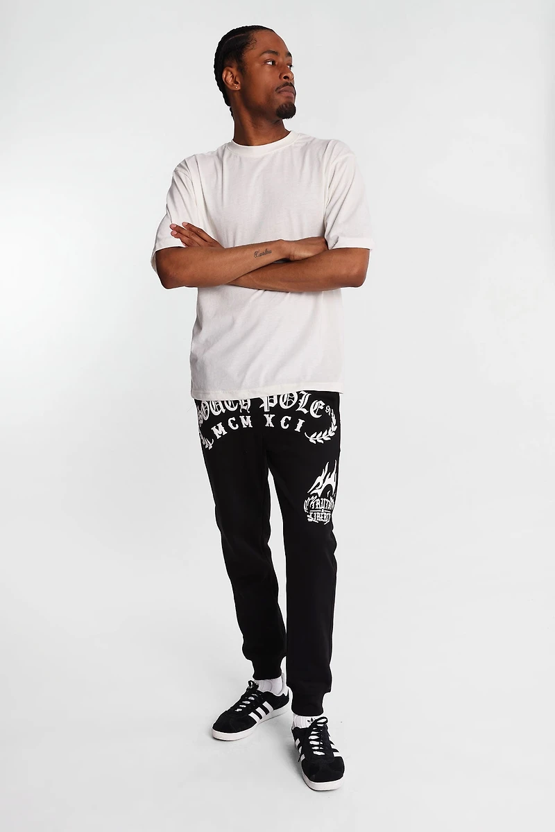 Jogger en molleton imprimé Southpole Truth & Liberty