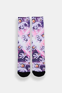 Chaussettes imprimées canards astronautes Zoo York