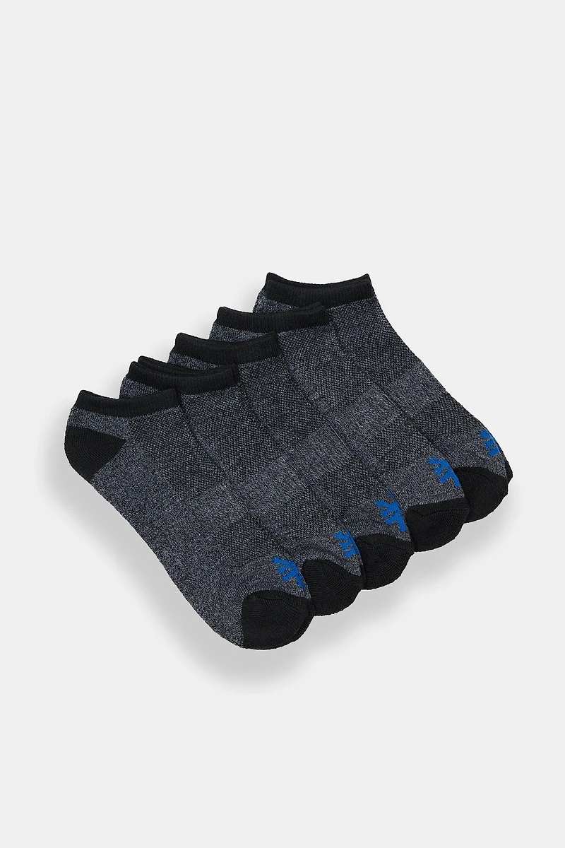Zoo York 5-Pack Athletic Low-Cut Ankle Socks