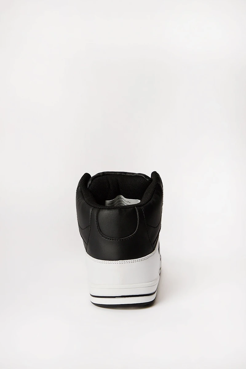 Chaussures montantes en similicuir Arsenic