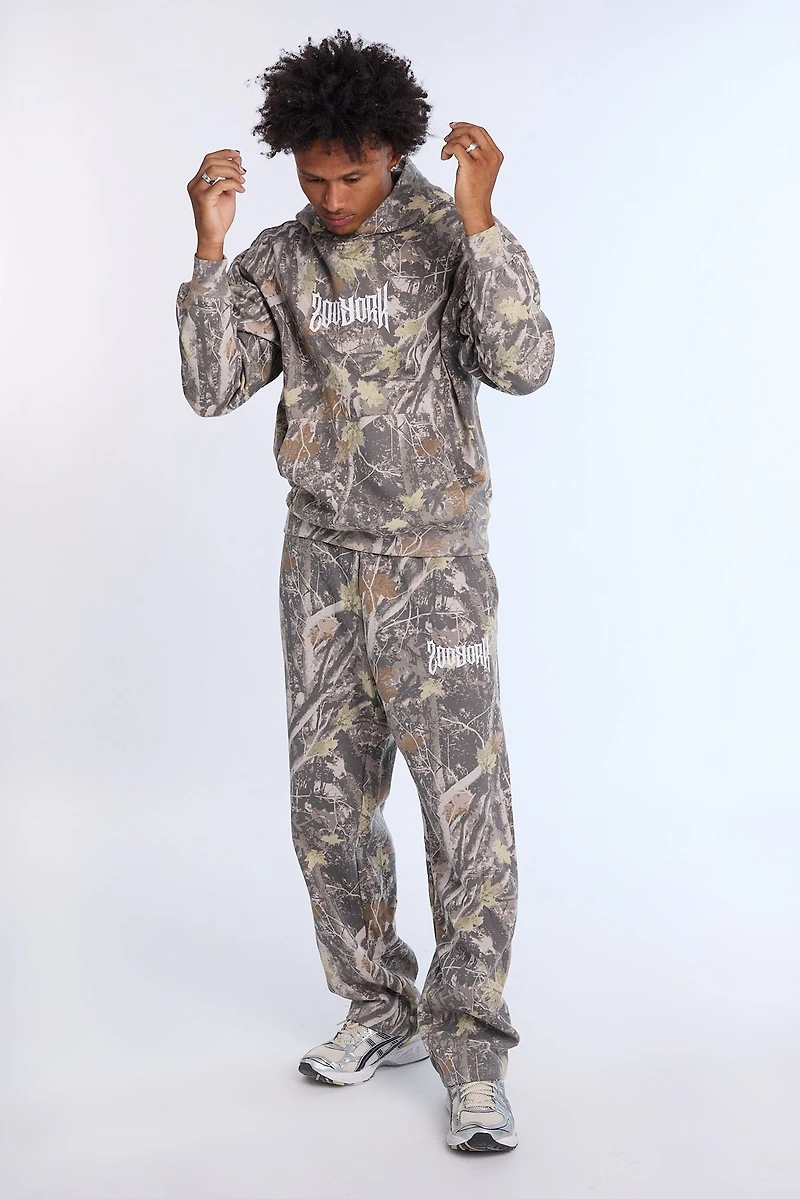 Zoo York Mens Tree Camo Hoodie