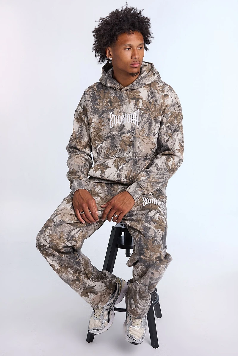 Zoo York Mens Tree Camo Hoodie