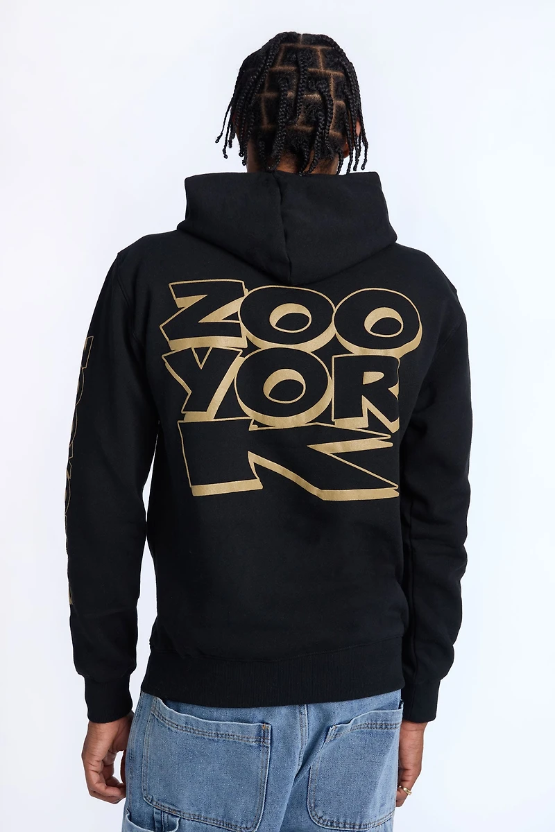 Haut à capuchon grand logo Zoo York homme