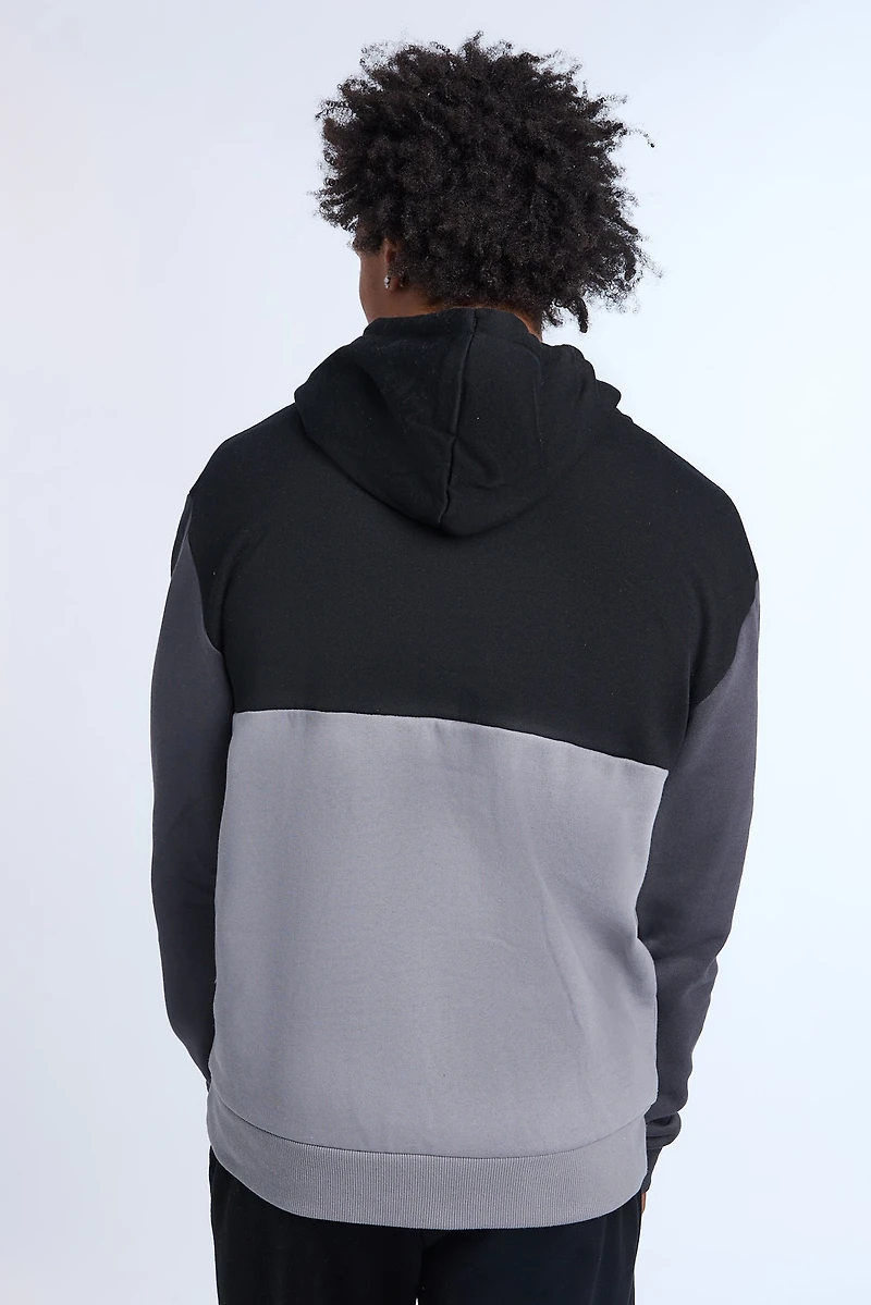 Zoo York Mens Colour Block Hoodie