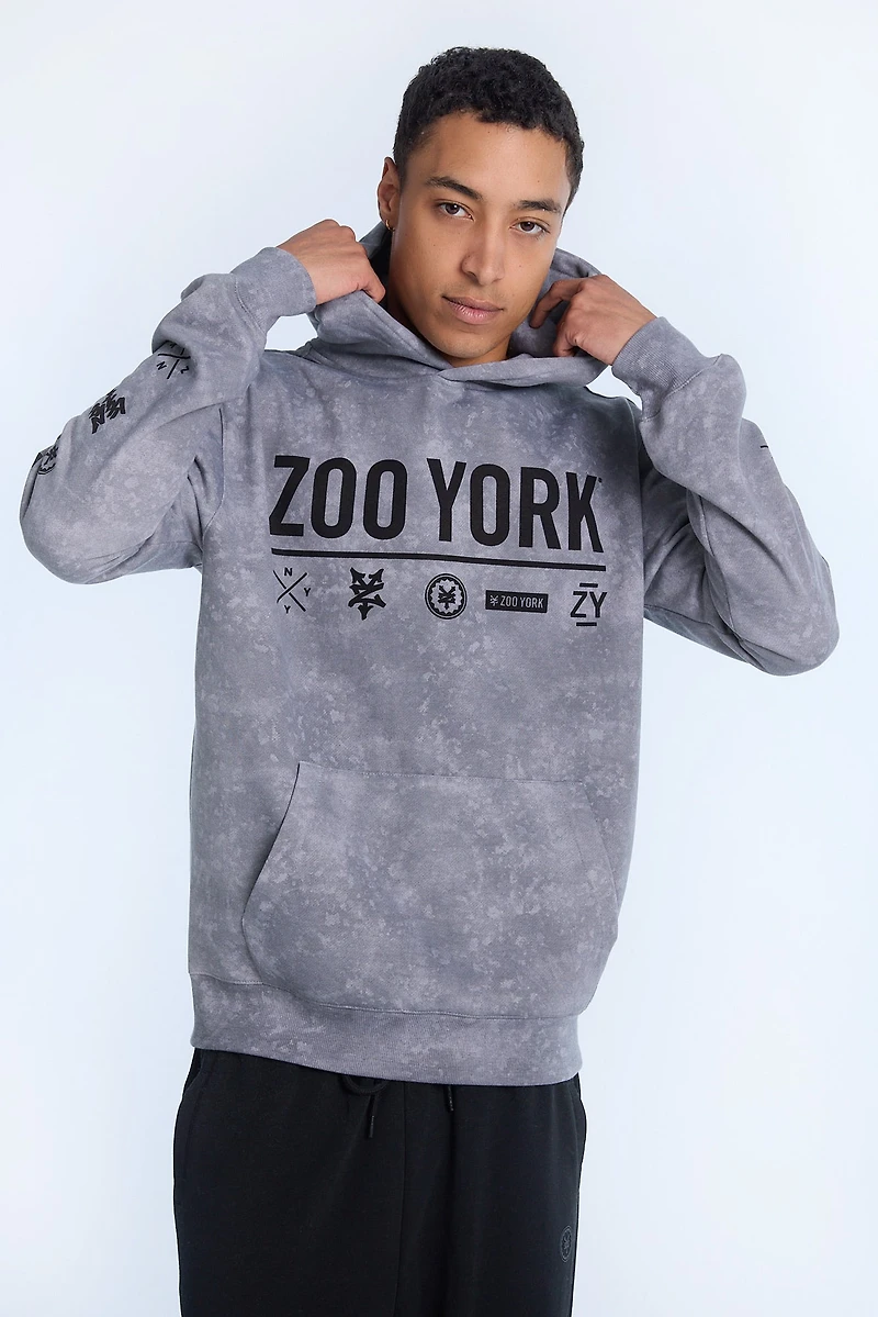 Haut à capuchon imprimé Zoo York homme
