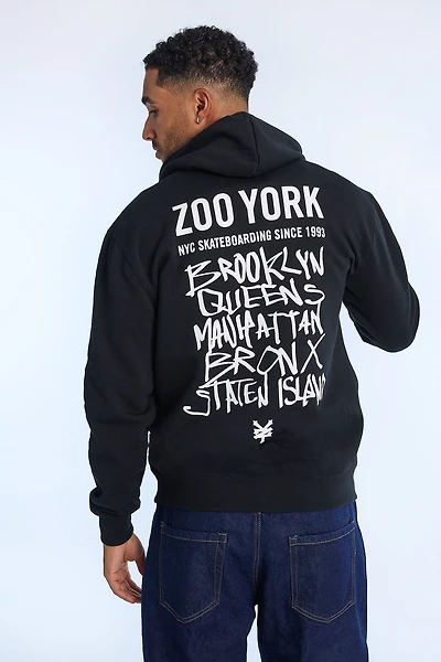 Zoo York Mens HD Logo Hoodie