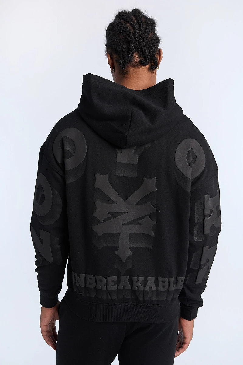 Zoo York Mens Tonal Logo Graphic Hoodie