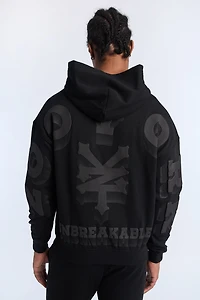 Haut à capuchon imprimé logo ton sur Zoo York homme