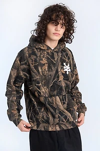 Zoo York Mens Tree Camo Boxy Hoodie