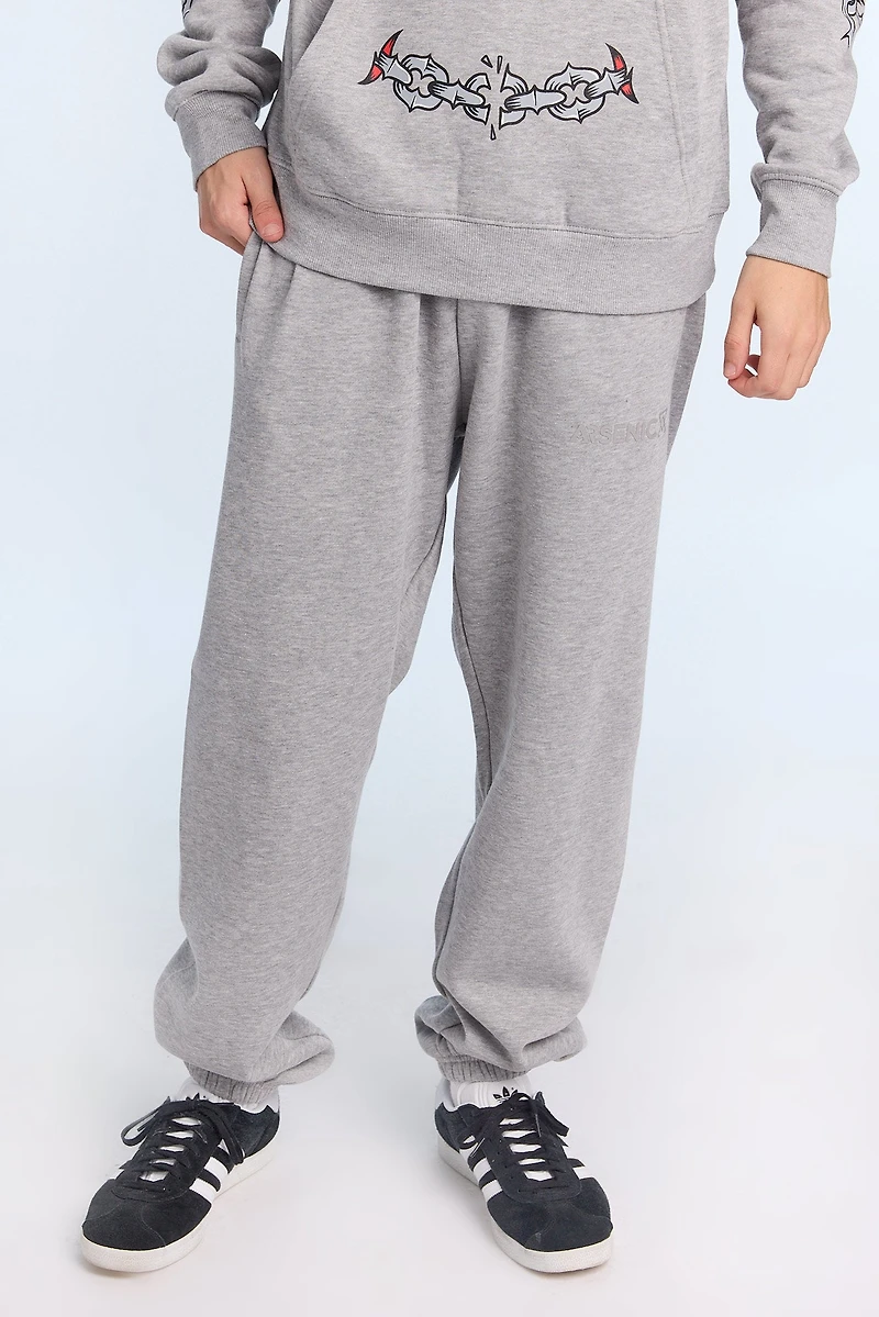 Jogger en molleton logo Arsenic homme