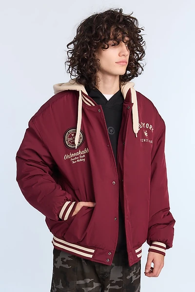 Veste universitaire en nylon Zoo York homme