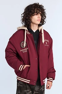 Veste universitaire en nylon Zoo York homme
