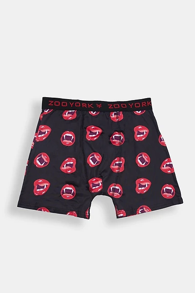 Boxer imprimé lèvres et crocs Zoo York homme