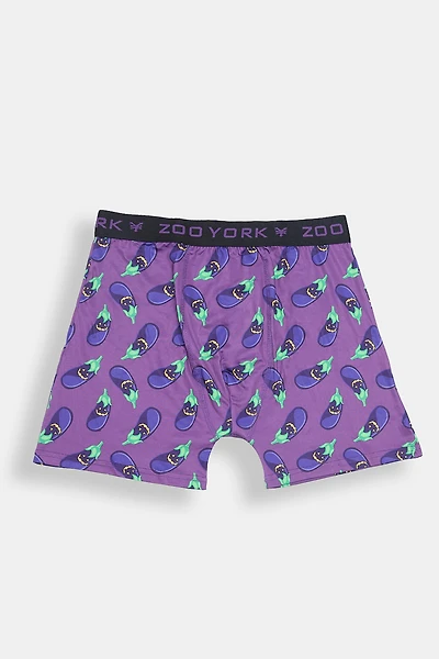 Zoo York Mens Eggplant Jack-O'-Lanterns Boxer Brief