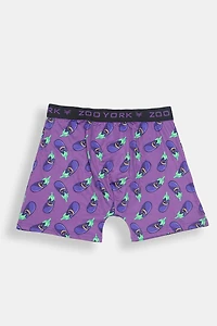 Zoo York Mens Eggplant Jack-O'-Lanterns Boxer Brief