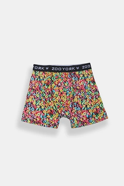 Zoo York Mens Fruity Cereal Print Boxer Brief