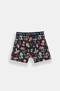 Zoo York Mens Mushroom Print Boxer Brief