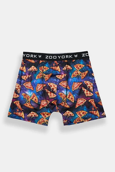Boxer imprimé pizza galaxie Zoo York homme