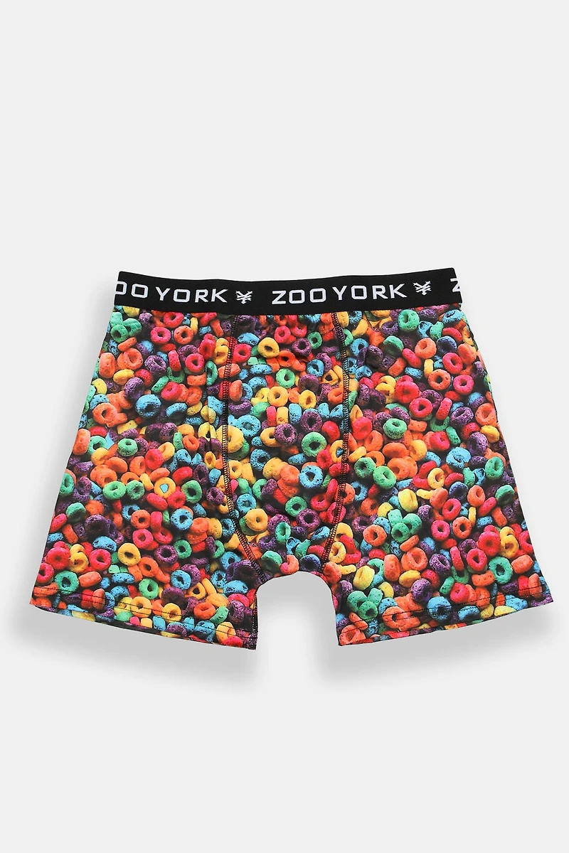 Zoo York Mens Fruity Cereal Boxer Brief
