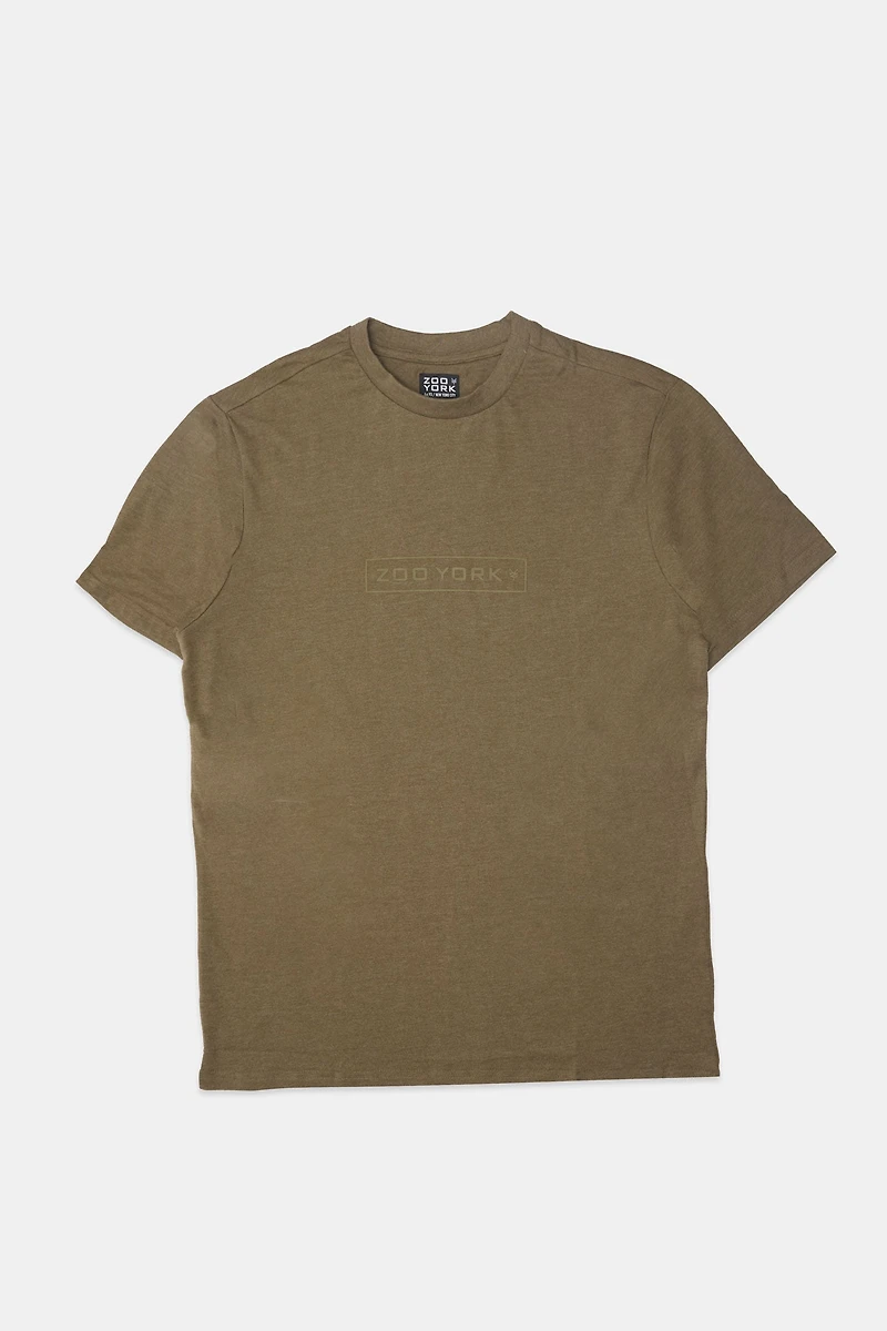 Zoo York Mens HD Tonal Logo T-Shirt