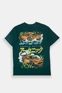 Arsenic Mens Racing Graphic T-Shirt