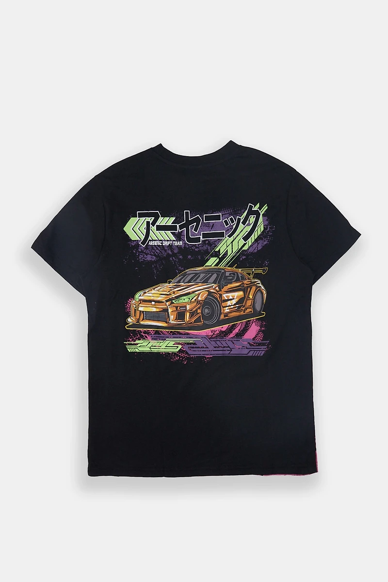Arsenic Mens Drift Team Graphic T-Shirt