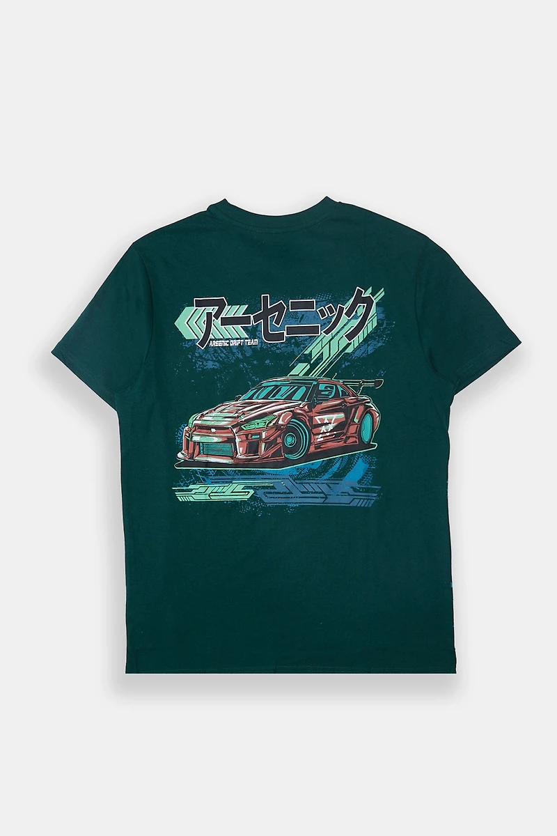 Arsenic Mens Drift Team Graphic T-Shirt