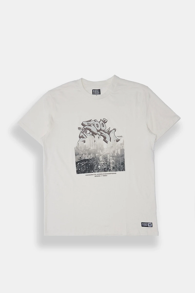 T-shirt imprimé Concrete Jungle Zoo York homme
