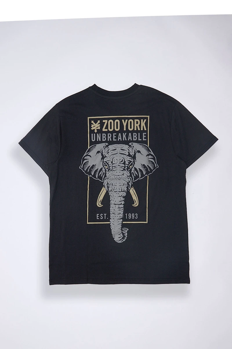 Zoo York Mens Elephant Trunk Graphic T-Shirt